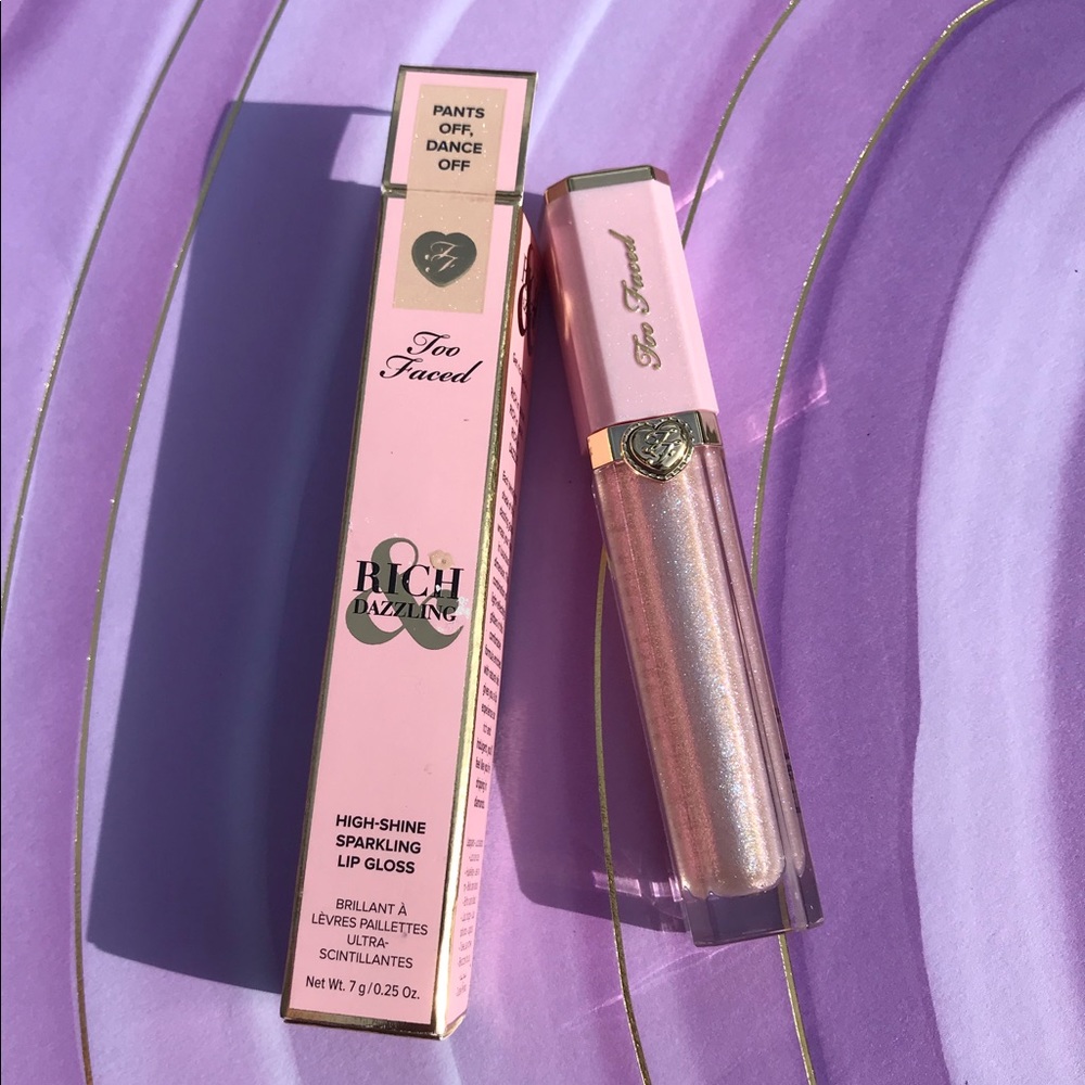 Too Faced Rich & Dazzling Lip Gloss